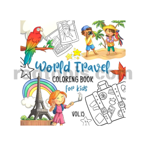 Travel Color Fun Book