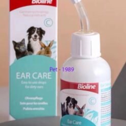 Bioline Ear Care 👂 Ohrenpflege 50ml ear cleaning solution for pets